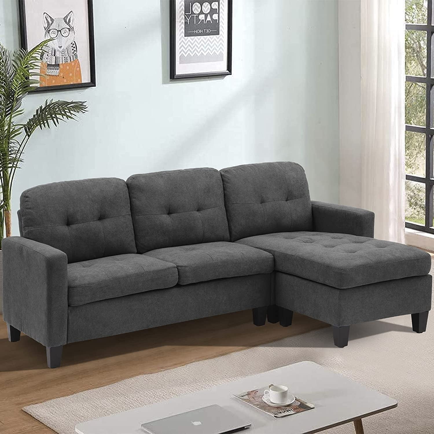 L Shaped Sleeper Couch Wayfair