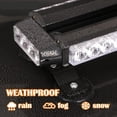 thumbnail image 2 of Emergency Light Bar for Heavy Duty Magnetic Bases, Magnetic Strobe Beacon Lights with Selectable Flash Patterns, Rooftop Safety Flashing for Tow Trucks Snow Plows Construction Vehicles, 2 of 5