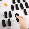 thumbnail image 6 of 10 Pcs Sponge Hair Rollers Satin Rollers for Hair Soft Foam Rollers Black Wrapped Hair Curlers Flexible Styling Curlers Wave Curlers for Hairdressing Styling - 1 inch, 6 of 6