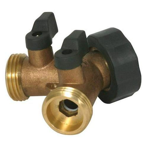 Camco Brass Y Shut Off Valve