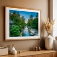 thumbnail image 5 of The Rocky Broad River - Lake Lure North Carolina Photography Nature Landscape Scenic Forest Water Summer Unframed Wall Art Print 32 x 48 inches, 5 of 7