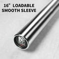 thumbnail image 5 of XPRT Fitness 20 KG Chrome Barbell 86 In. Bar -2 In. Olympic Plates 28 mm, 1000 lb. Capacity, 5 of 8