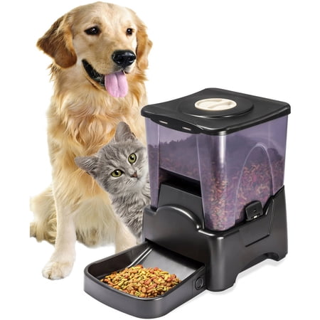 Paws Pals Electronic Timer Programmable Dog Feeder For Large To