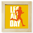 thumbnail image 1 of Cadre Photo Carré Art Déco Moving Body Human Time pour Affichage Mural Ou de Table, 1 of 3
