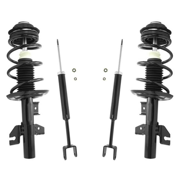 Front Complete Coil Spring Struts & Rear Shocks for Dodge Dart Aero 2013-2016