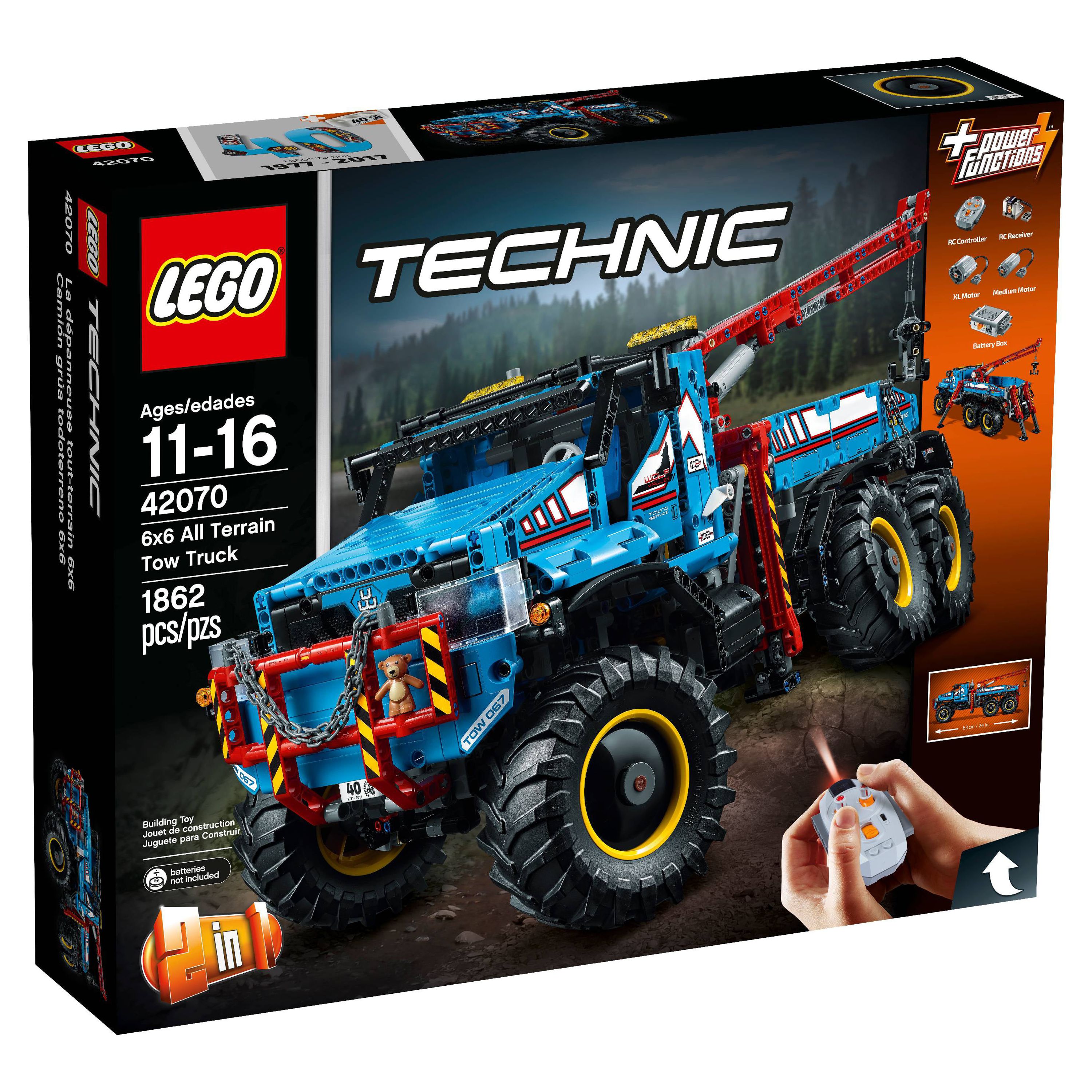 LEGO Technic 6x6 All Terrain Tow Truck 42070 - image 3 of 4