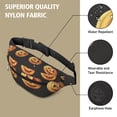 thumbnail image 5 of Fanny Pack Halloween Realistic Pumpkins Pattern Waist Pack Bag,Running Cross Bag,Waterproof Large Fanny Packs for Women Men for Travel Running Hiking Cycling, 5 of 6