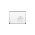 thumbnail image 2 of Best-Rite MooreCo Porcelain Dry-Erase Whiteboard Anodized Aluminum Frame 3' x 4' (202AC) 202AC-25, 2 of 7