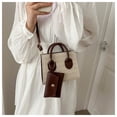 thumbnail image 4 of KAWELL Straw Woven Shoulder Bag for Women Girls Tote Handbag Summer Hobo Bag 2pc, 4 of 5