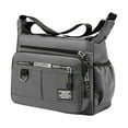 thumbnail image 1 of Large Capacity Durable Business Bag,Multi-Pocket Design,Casual Messenger Style,Fashionable Shoulder Bag for Men,Office & Daily Use,Suitable for Professionals,PENDANE,Gray, 1 of 8