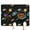 White-132, variant on Dog Food Mat Nebula Cosmic Sci-fi Lovers Space Geek Star Moon Sun Rocket Absorbent Waterproof Non-Slip Pet Feeding Mat