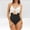 B_White, variant on MGDXOX Women One Piece Swimsuit Tummy Control Bathing Suit Bow Front Cutout High Waisted Swimwear Color Block Beachwear Red L