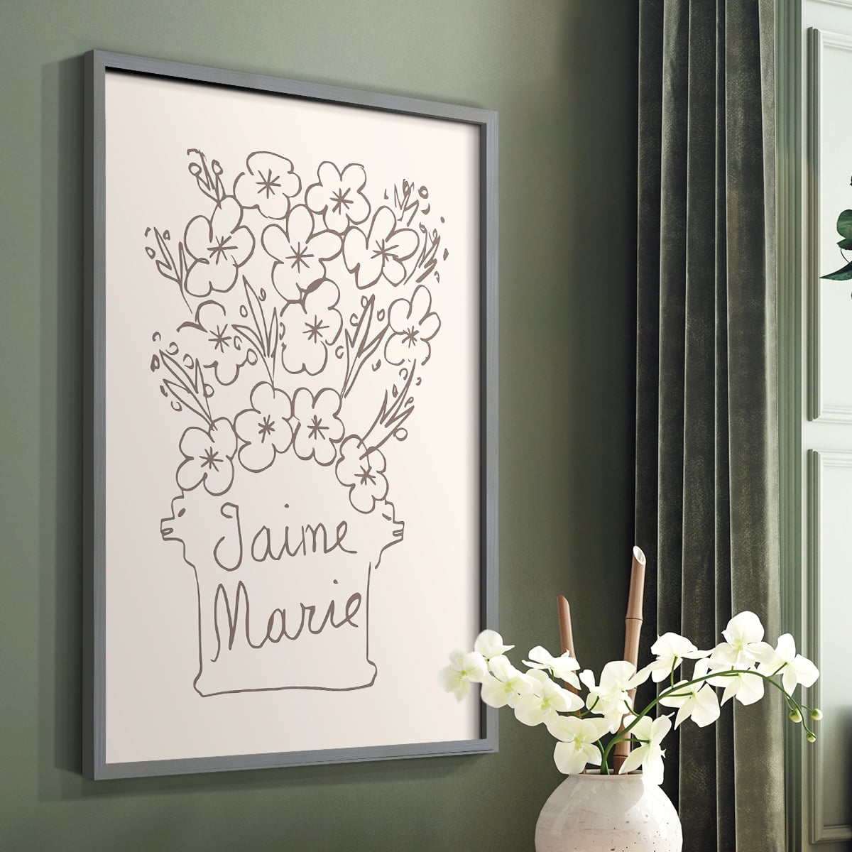 Matisse CCXLI in Solid Wood 22 x 28 Framed Print