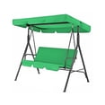 thumbnail image 3 of Funda para silla de columpio para jardín al aire libre, patio, silla de columpio, asiento y cubierta superior, toldo para sombrilla, verde Methold  HA005105-17, 3 of 6