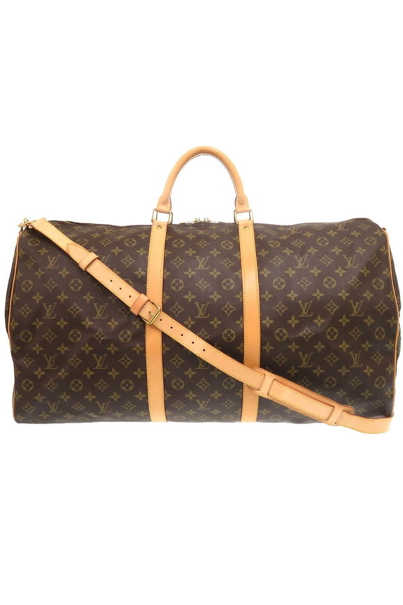 Pre-Owned Louis Vuitton Keepall Bandouliere 60 Monogram M41412 Boston Bag LV 0950... (Good)