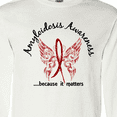 thumbnail image 4 of Inktastic Amyloidosis Butterfly 6.1 Long Sleeve T-Shirt, 4 of 5