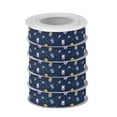 thumbnail image 2 of 5 Rolls Christmas Ribbon 1.5 inch Wide Decorative Ribbon for Gift Wrapping and Holiday Decorations Cats in Space Suits, 2 of 7