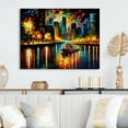 thumbnail image 2 of Designart Chicago River View In The Fall I Canvas Wall Art, 2 of 5