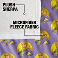 thumbnail image 4 of Scooby-Doo Blanket, 50"x60", Daphne Character Pattern Silky Touch Sherpa Back Super Soft Throw Blanket, 4 of 5