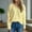 A_ Yellow, variant on Olyvenn Womens Fall Sweaters Solid Long Sleeve Crew Neck Knitted Jumper Tops Lightweight Casual Loose Pullover Sweater Yellow L