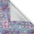 thumbnail image 6 of Ambesonne Butterfly Valance & Curtain, Springtime Geometric, 55"x45", Multicolor, 6 of 6