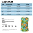 thumbnail image 6 of Haiem Men's Pineapple Print Tank Tops Summer Sleeveless Cut Off Workout T-Shirts Fitness Vest Athletic Undershirts-Medium, 6 of 8