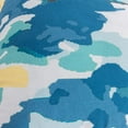 thumbnail image 4 of Connie Post Impressionistic 20" x 20" Poly Filled Pillow in Teal, 4 of 5