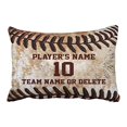 thumbnail image 1 of RYLABLUE Vintage Chic Personalized Senior Baseball Can Customized For Gift Polyester 20 x 30 Inch Rectangle Throw Pillow Covers With Hidden Zipper Home Sofa Cushion Decorative Pillowcases, 1 of 1