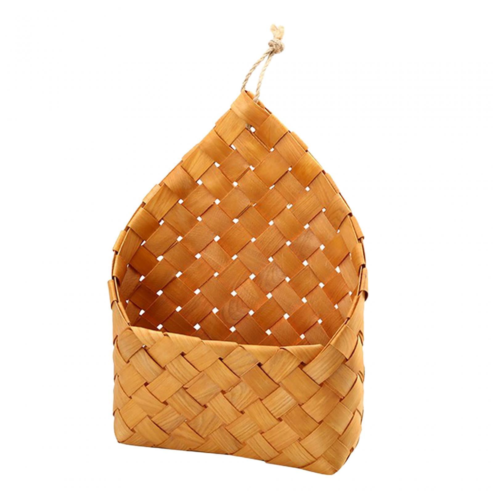 GROWTH TANK Hanging Woven Wall Basket Plants Holder Kitchen Storage Basket Fruit Baskets for A Walmart