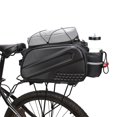 thumbnail image 2 of Bolsa para bicicleta, bolsa para asiento para bicicleta de gran capacidad, bolsa para asiento para bicicleta de montaña y carretera, color negro, 2 of 5