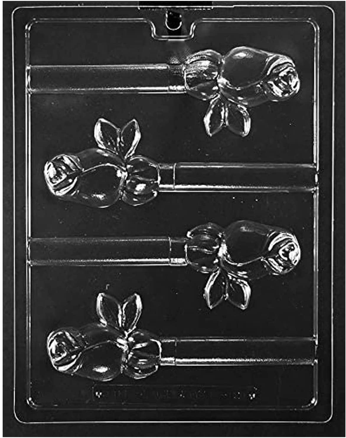 Candyland Crafts Rose Pretzel Chocolate Candy Soap Mold For Molding