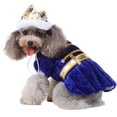 thumbnail image 1 of Disfraz personalizado de mascota de Halloween de 1 pieza Colección azul Juego de juego Little King, 1 of 5