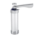 thumbnail image 1 of Cookie Press Kit, Stainless Steel Cookie Biscuit Machine with 4 Pcs Nozzles and 20 Pcs Mold for DIY Biscuit Cake Dessert Decorating Making Baking Tool, 1 of 7