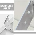 thumbnail image 3 of SHOWERORO 6Jgo Soportes De De Inoxidable Para Muebles Con Y Resistencia Duradera Plata, 3 of 8