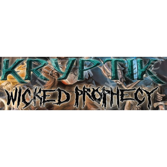 Kryptik Trading Card Game Wicked Prophecy (Wave 1) Booster Pack