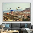 thumbnail image 6 of Goreme Art Canvas, Air Balloon Art, Urgup Wall Art, View Canvas Art, Turkish Wall Art, Landscape Poster, Travel Canvas, Turkey Poster, Canvas Wall Decor - 5P-Gallery Wrapped, 6 of 9
