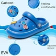 thumbnail image 3 of Cre-Heaven Summer 2023 Cartoon Toddler 2 in 1 Sandal And Slippers Little Kids Sandals Boys Girls,Soft Non-slip for Shower Beach Optional Size, 3 of 9
