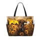 thumbnail image 1 of Easygdp Cute Cow Sunflower Field Bolsa de Viaje de Playa de Gran Capacidad, Bolsa Tote Perfecta para la Playa, Escapadas de Fin de Semana y Viajes, 1 of 7
