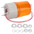 thumbnail image 2 of Emergency Alarm Lamp, Sufficient Lighting Loudly Sound Warning Light Screw Fixation  For Factories For Schools Yellow, 2 of 8