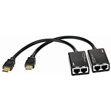 HDMI OVER DUAL CAT5 EXTENDER 1080P 100 FEET MAX (Best Hdmi Over Cat5)