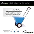 thumbnail image 2 of Champion Sports Dry Line Marker, 35 LB Capacity, Blue, 2 of 5