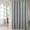 Gray, variant on Shower Curtain Liner, Light Grey Fabric Shower Curtain for Hotel with Hooks, Waterproof, 72 x 72 inch
