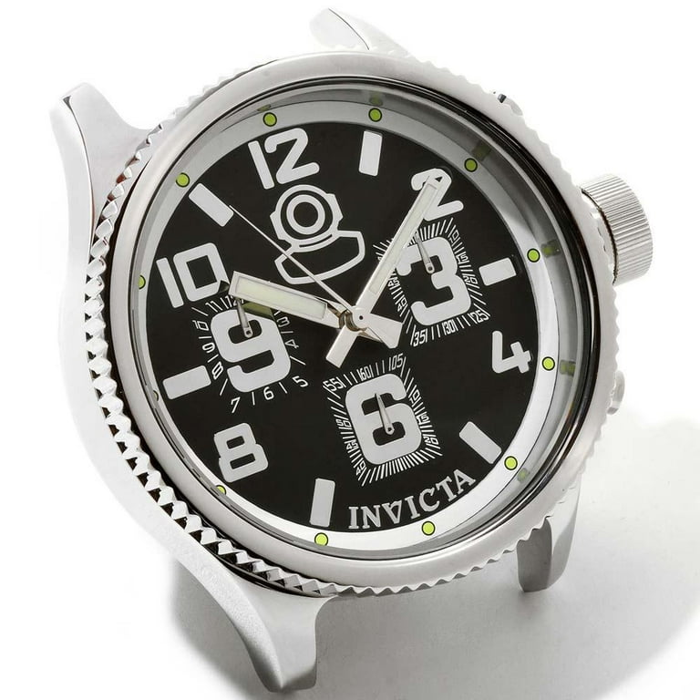 Invicta 1786 Russian Diver Black Dial Stainless Steel Grand Desk