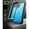 thumbnail image 6 of Poetic Revolution Case for Samsung Galaxy A42, Heavy Duty Full Body Cover with Kickstand, Blue, 6 of 6