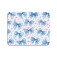 thumbnail image 2 of Dish Drying Mats Diatomaceous Earth Super Absorbent Non-slip Rubber Sole 23.6x19.7in Cute Light Blue Bows Pattern, 2 of 11