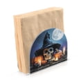 thumbnail image 6 of Qxltty Wizard Hat Skull Acrylic Napkin Holder Set of 1 Transparent Dining Table Kitchen Cafeteria Home Decor 4.1x4.9x1.97in, 6 of 9