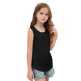 thumbnail image 3 of RXIRUCGD 2025 Vêtements d'Été pour Enfants Tout-Petits Enfants Filles T-shirt Imprimé Uni Mode Mignon Col Rond Imprimé Débardeur Sans Manches, 3 of 8