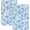 Blue White Snowflake, variant on Navy Blue Floral Kitchen Towels 16x24 Inch Green Hydrangea Decor Dish Towels Vintage Flower Spring Summer Seasonal Decoration Hand Towels Absorbent Dish Cloths for Home Kitchen Dining Set of 2