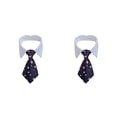 thumbnail image 2 of Methold Corbatas de moño para mascotas Traje de esmoquin para mascotas Corbata de juego de rol formal Adorable Toma de fotos Sujetadores de gancho y tipo 13 S 2piezas Methold CBP360573, 2 of 5