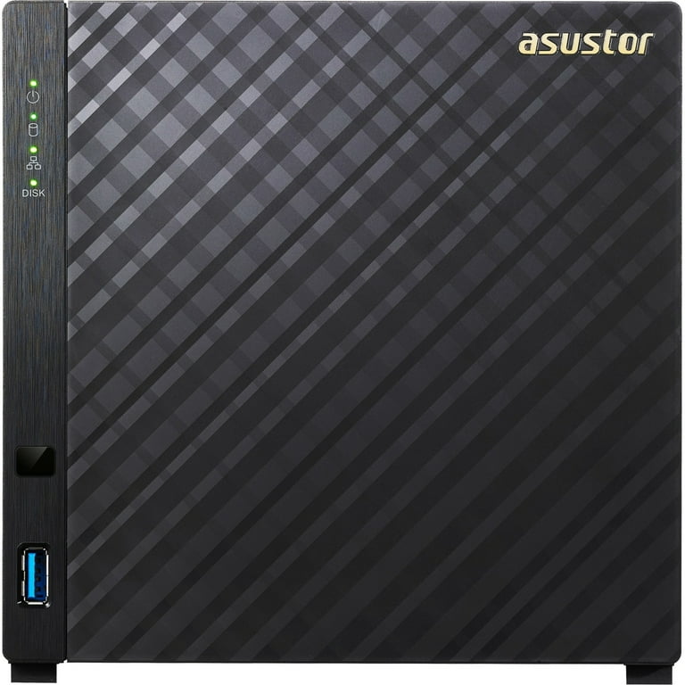 Asustor AS3104T 4-Bay NAS, Intel Celeron Dual-Core, 2 GB DDR3L